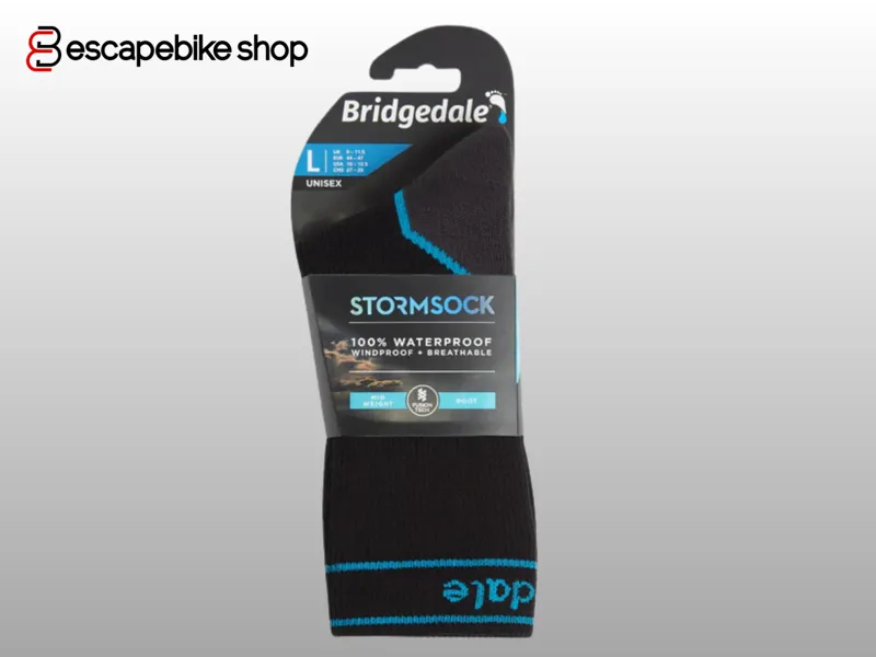 Bridgedale StormSock Medium Weight Boot - Black-1